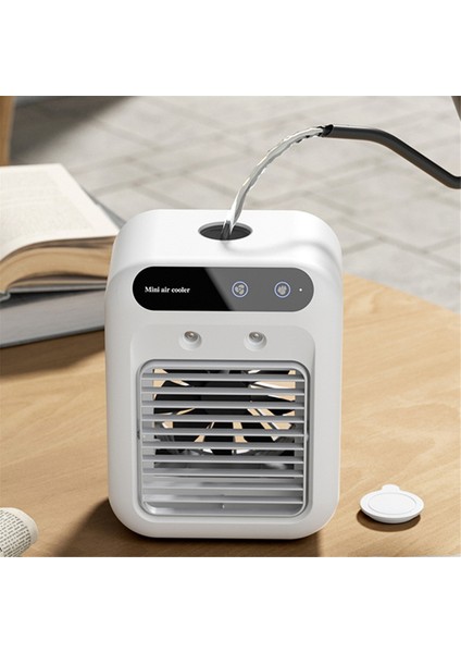Taşınabilir Klima, Kişisel Mini Hava Soğutucu, Büyük Su Tanklı Buharlaştırıcı Hava Soğutucu Masaüstü Soğutma Fanı (Yurt Dışından) modelleri