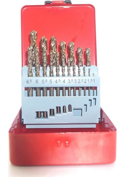 19 Parçalı Kobalt Matkap Ucu Seti 1,0-10 mm M35 Karbür Matkap Uçları (Yurt Dışından) fiyatları