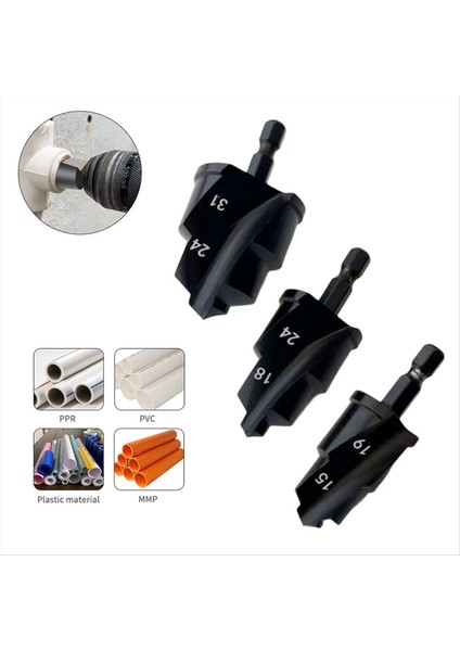 3 Parçalı Ppr Su Borusu Genleşme Havşa Açma Ucu Sıhhi Tesisat Delme Aleti (Yurt Dışından) fırsatları