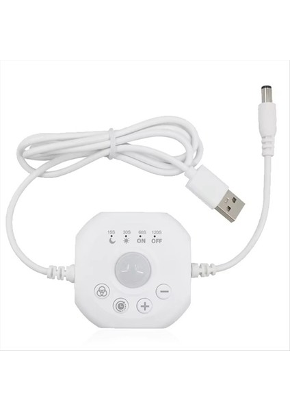 DC5-24V Pır Hareket Sensörü Işık Anahtarı LED Strip Denetleyicisi Monokrom Dimmer USB Zamanlayıcı Otomatik Hareket Dedektörü (Yurt Dışından)