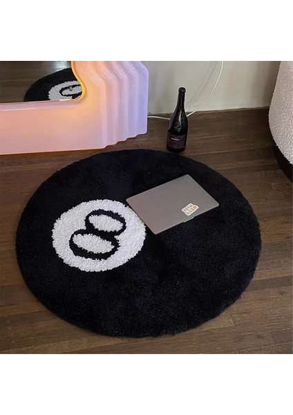 Modern Basit Ins Stili Floklu Halı Zemin Matı Oturma Odası Yatak Odası Başucu Battaniyesi Peluş Çay Masası Matı (Yurt Dışından) fiyatları