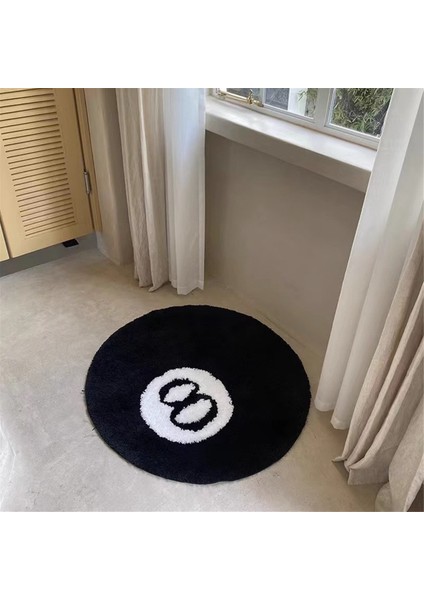 Modern Basit Ins Stili Floklu Halı Zemin Matı Oturma Odası Yatak Odası Başucu Battaniyesi Peluş Çay Masası Matı (Yurt Dışından) indirimleri