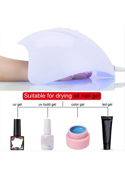 USB Uv LED Lamba Ultraviyole Kurtlama Lambaları Ev Salonu Için Güçlü Kurutma Tüm Jel Profesyonel Ekipman Pembe (Yurt Dışından) indirimleri