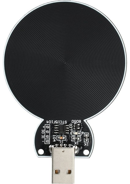 7 83Hz Schumann Dalga Jeneratörü Kare Dalga Darbe Jeneratörü Işıkla Bedeni ve Zihni Rahatlatmak Için Sinyal Jeneratörü (Yurt Dışından)