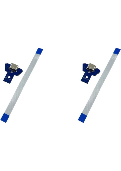2x Dıy Tip-C Ps4 JDS-040 050 055 Ps4 Slim Pro Denetleyici Için Şarj Portu Soket Devre LED Kartı Değiştirme (Yurt Dışından)
