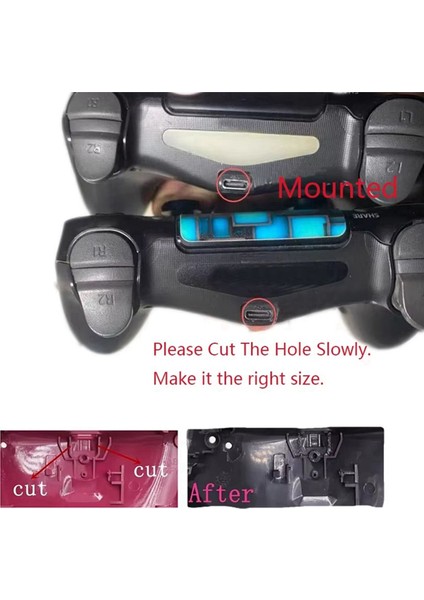 2x Dıy Tip-C Ps4 JDS-040 050 055 Ps4 Slim Pro Denetleyici Için Şarj Portu Soket Devre LED Kartı Değiştirme (Yurt Dışından) fırsatları