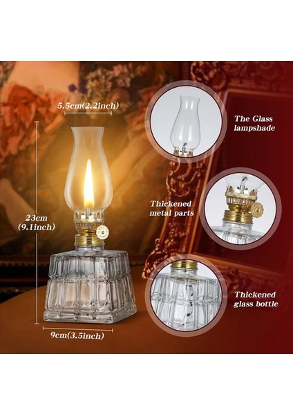 2x Odası Kandilleri Klasik Vintage Kandil Fener Vintage Kandiller (Yurt Dışından) modelleri