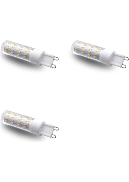 3x G9 LED Ampul 6W Tuya Wifi Kısılabilir Akıllı Işık Halojen Işık Ses Kontrolü Akıllı LED Ampuller 2700-6500K Ab Tak (Yurt Dışından)