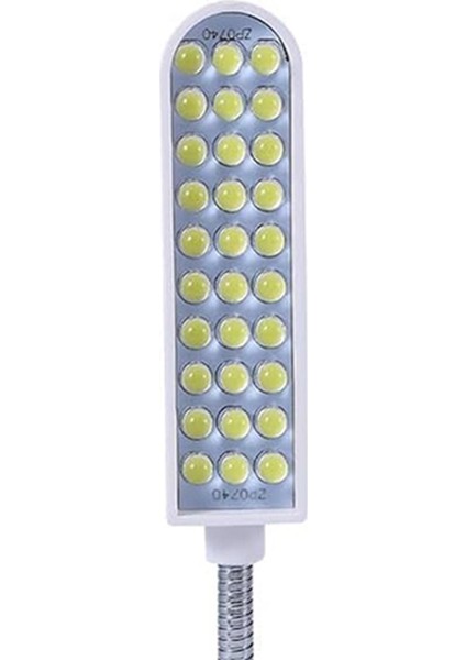 Manyetik Tabanlı ve Esnek Deve Boynu Taşınabilir Çalışma Işığı 4&#39 Lü Ab Fişi ile 30 LED Dikiş Makinesi Işığı (Yurt Dışından) modelleri