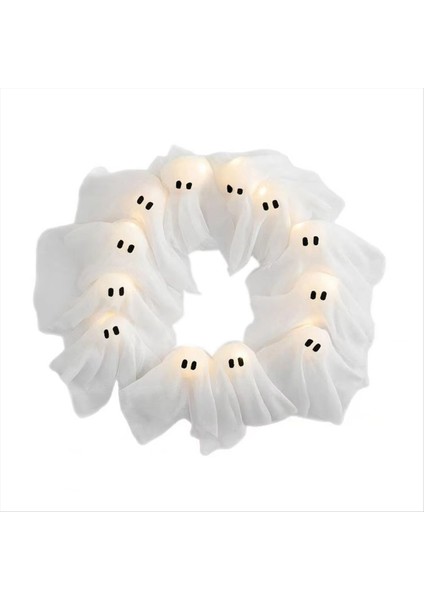 Cadılar Bayramı Dekorasyon Aydınlatma Hayalet Cadılar Bayramı Kapalı Dış Duvar Dekor Ürkütücü Ön Kapı Asma Dekorasyon (Yurt Dışından)