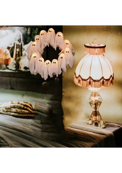 Cadılar Bayramı Dekorasyon Aydınlatma Hayalet Cadılar Bayramı Kapalı Dış Duvar Dekor Ürkütücü Ön Kapı Asma Dekorasyon (Yurt Dışından) modelleri