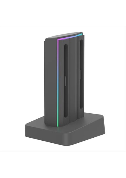 Anahtar Için 4&#39 Ü 1 Arada Şarj Istasyonu 2 Anahtar Için Joy Con 2 Joycon Denetleyici LED Işıkları ile Hızlı Şarj Istasyonu Standı (Yurt Dışından)