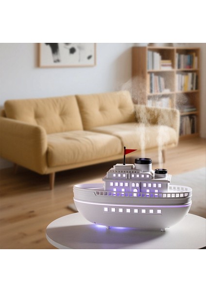 Çift Spreyler Aromaterapi Makinesi Cruise Gemi Nemlendirici Masaüstü Hava Temizleme 2h/4h Zamanlayıcı ile Ev Ofis Için 300ML (Yurt Dışından) fiyatları