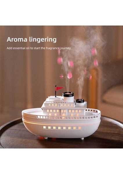 Çift Spreyler Aromaterapi Makinesi Cruise Gemi Nemlendirici Masaüstü Hava Temizleme 2h/4h Zamanlayıcı ile Ev Ofis Için 300ML (Yurt Dışından) modelleri