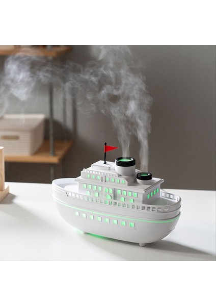 Çift Spreyler Aromaterapi Makinesi Cruise Gemi Nemlendirici Masaüstü Hava Temizleme 2h/4h Zamanlayıcı ile Ev Ofis Için 300ML (Yurt Dışından) fırsatları