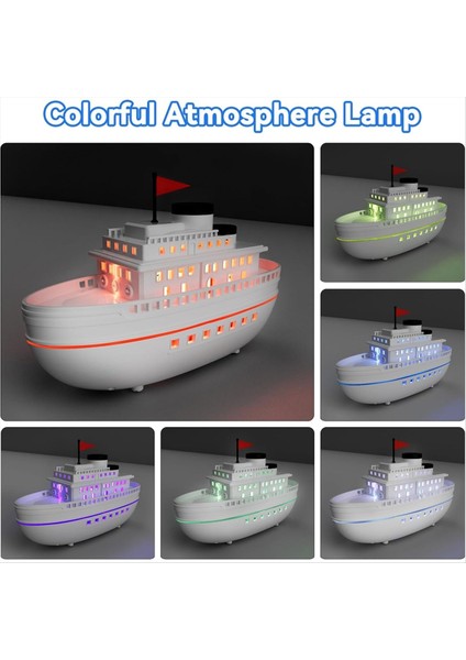 Çift Spreyler Aromaterapi Makinesi Cruise Gemi Nemlendirici Masaüstü Hava Temizleme 2h/4h Zamanlayıcı ile Ev Ofis Için 300ML (Yurt Dışından) indirimleri