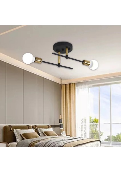 Sıcak Satış 2-Işık Basit Dekorasyon Modern Avizeler Tavan Lambası Gömme Montajlı Kapalı Oda Işıkları Tavan (Yurt Dışından) fiyatları