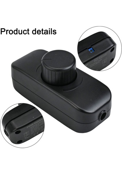 12V 24V LED Işıklar Için Inline Dimmer Anahtarı Frekansı Ayarlanabilir Basmalı/kapalı Parlaklık Ayarı Için Döner Kontrol A (Yurt Dışından) modelleri