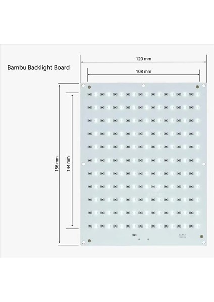 3x Bambu 3D Yazıcı Cmyk Litofan LED Arka Işık Kurulu Kiti USB C Dıy Litofan Fotoğraf Modeli (Yurt Dışından) fiyatları