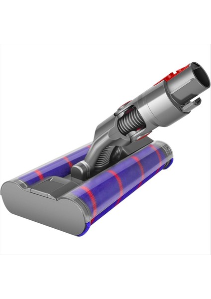 Yumuşak Çift Silindirli Döner Fırça Kafası Dyson V7 V8 V10 V11 V15 Elektrikli Süpürgeler Parçaları Sert Zeminler Için LED Işık ile (Yurt Dışından) fırsatları