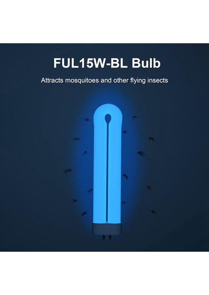 Bug Zapper 15 Watt Böcek Çeken Lamba Için Yedek Ampul 7 5 Inç Ful 15W-BL U-Şekilli Ampul 15WHT 8 Paket Için (Yurt Dışından) indirimleri