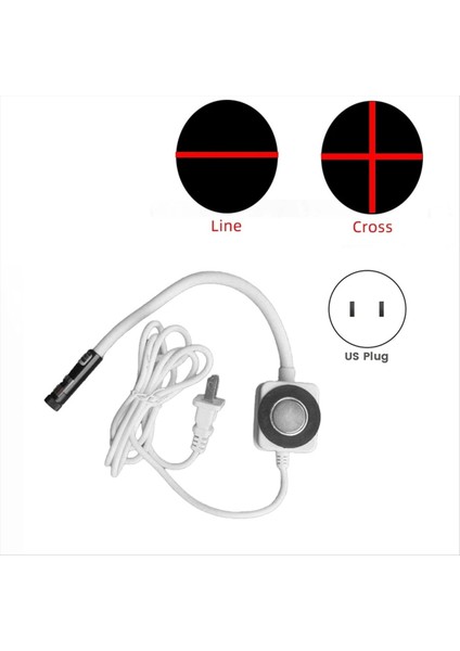 Kızılötesi Lazer Kesim Çalışma Lambası Pozisyon Işığı Mıknatıs Dikiş Makinesi Aksesuarları Abd Plug Hattı (Yurt Dışından) fırsatları