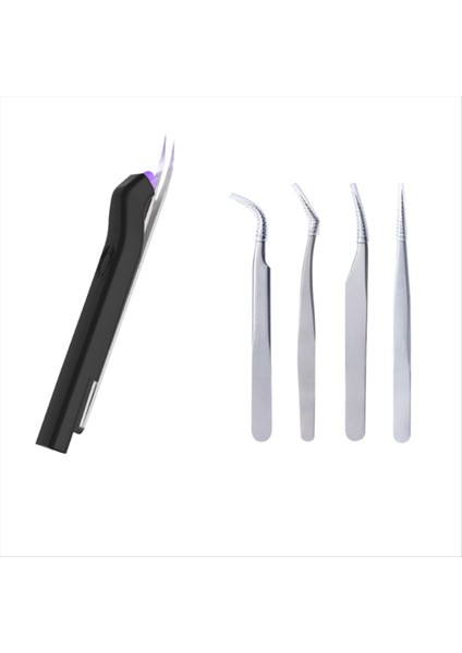 Taşınabilir Kirpik Cımbız LED Işık Uzatma Işık Lambası Uv Kirpik Uzatma Tutkal Işık Cımbız Kirpik Abd Plug (Yurt Dışından)