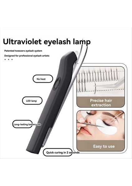 Taşınabilir Kirpik Cımbız LED Işık Uzatma Işık Lambası Uv Kirpik Uzatma Tutkal Işık Cımbız Kirpik Abd Plug (Yurt Dışından) fiyatları