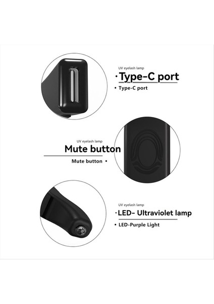 Taşınabilir Kirpik Cımbız LED Işık Uzatma Işık Lambası Uv Kirpik Uzatma Tutkal Işık Cımbız Kirpik Abd Plug (Yurt Dışından) modelleri