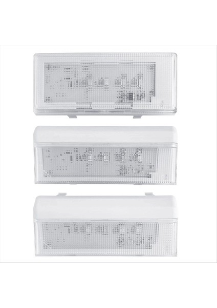W10515058 ve W10515057 Buzdolabı 1 Tavan ve 2 Dondurucu Tarafı Whirlpool Kenmore Maytag Için LED Işık Seti (Yurt Dışından)