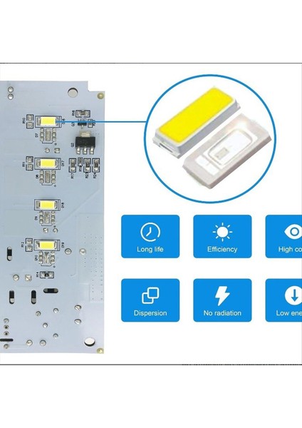 W10515058 ve W10515057 Buzdolabı 1 Tavan ve 2 Dondurucu Tarafı Whirlpool Kenmore Maytag Için LED Işık Seti (Yurt Dışından) fırsatları