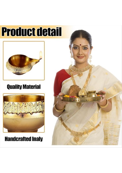 10 Adet Kuber Diya Diwali Dekorasyon Alaşım Metal Gaz Lambası Geleneksel Diwali Diya Vilakku Puja Pooja Hindistan (Yurt Dışından) modelleri