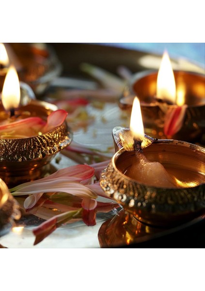 10 Adet Kuber Diya Diwali Dekorasyon Alaşım Metal Gaz Lambası Geleneksel Diwali Diya Vilakku Puja Pooja Hindistan (Yurt Dışından) fırsatları