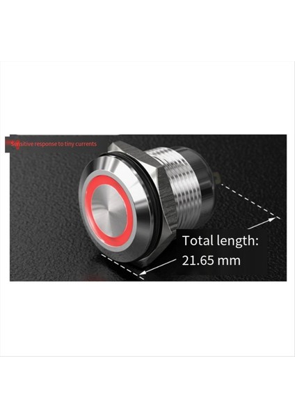 16MM Metal Push Düğmesi Anahtarı, Anlık, Bilgisayar Anahtarı, Yeniden Başlatma ve Başlangıç ​​anahtarı (Yurt Dışından) fiyatları