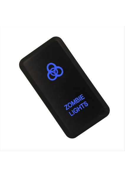 Araba Basmalı Düğme Mavi LED Toyota Tacoma Fj Landcruiser 4runner Highlander Hilux Prado LED Kapalı Düğmesi C (Yurt Dışından) indirimleri