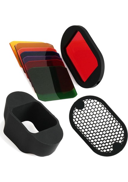 Manyetik Flaş Speedlight Petek Izgara Kiti Jel Bant 9 Adet Filtreler Flaş Aksesuarları Olarak Magmod Canon/nikon/godox (Yurt Dışından)