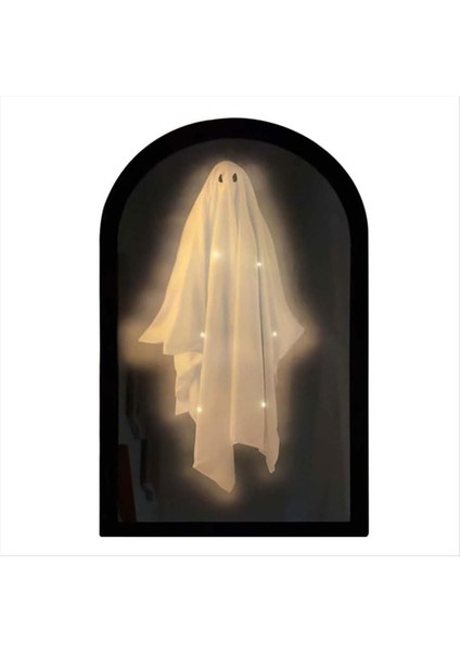 Cadılar Bayramı Hologram LED Işıkları ile Hayalet Ayna, Kapalı, Yatak Odası, Mutfak, Şömine Için Hologram Dekoru (Yurt Dışından)