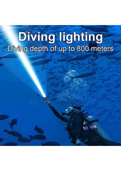 Yükseltme En Güçlü XHP360 Profesyonel Dalış El Feneri Süper Parlak Sualtı Aydınlatma 800 M Torch Su Geçirmez Gece (Yurt Dışından) indirimleri