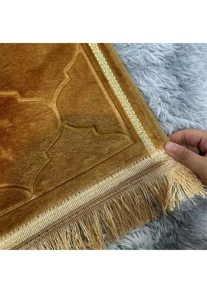 Müslüman Seccade Taşınabilir Seyahat Ibadet Matı Ramazan Kaymaz Halı Kabartmalı Zemin Halıları Pembe (Yurt Dışından) fırsatları