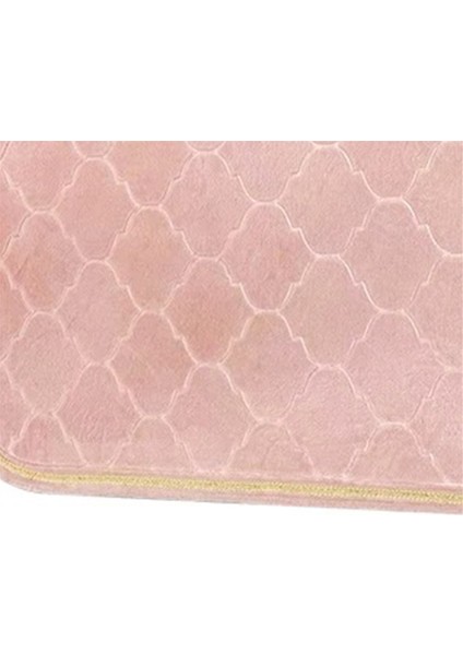 Müslüman Seccade Taşınabilir Seyahat Ibadet Matı Ramazan Kaymaz Halı Kabartmalı Zemin Halıları Pembe (Yurt Dışından) indirimleri