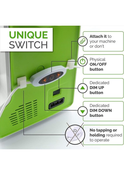 2x Dikiş Dikiş Makinesi Işık Şeridi 12 Inç USB LED Işık Şeridi Kısılabilir Beyaz Işıklar Brother Janome Babylock Abd Plug (Yurt Dışından) indirimleri