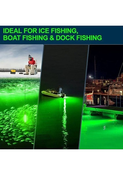 Sualtı LED Balıkçı Işığı Ryobi 18V Dalgıç IP68 Gece Balıkçılığı Için Su Geçirmez Yem Işık (Yurt Dışından) fırsatları