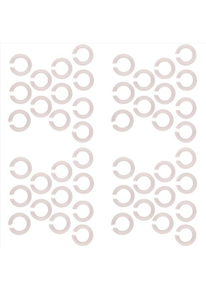 48 Adet Abajur E27 To E14 Delik Dönüştürücü Abajur Halka Redüktör Vidalı Abajur Şapkasını Kap Duylara Takmak Için (Yurt Dışından)