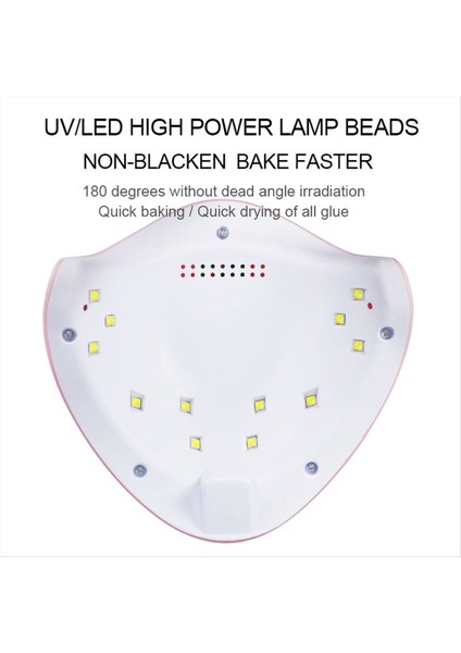 USB Uv LED Lamba Ultraviyole Kurtlama Lambaları Ev Salonu Için Güçlü Kurutma Tüm Jel Profesyonel Ekipman Beyaz (Yurt Dışından) fırsatları