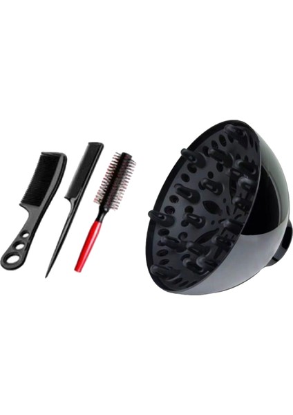 Profesyonel Salon Kuaför Saç Kurutma Makinesi Difüzör Üfleme Üfleme Ucu Berber Saç Kurutma Makinesi Taraklı Difüzör (Yurt Dışından) fiyatları