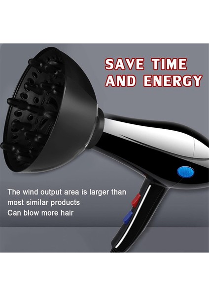 Profesyonel Salon Kuaför Saç Kurutma Makinesi Difüzör Üfleme Üfleme Ucu Berber Saç Kurutma Makinesi Taraklı Difüzör (Yurt Dışından) indirimleri