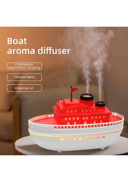 Yolcu Gemisi Aromaterapi Difüzör Yolcu Gemisi Nemlendirici Masaüstü Hava Temizleme 2h/4h Zamanlayıcı ile Ev Ofis Için 300ML (Yurt Dışından) fırsatları