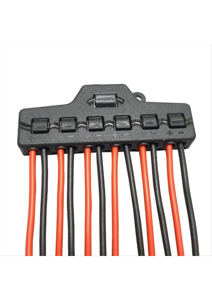 4 Adet 6 Port Push-In Hızlı Hızlı Tel Konektörü Dağıtım Kablolama Kablosu Ayırıcı LED Aydınlatma Terminal Bloğu (Yurt Dışından) fırsatları