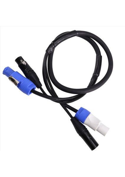 Esnek Powercon Combo Kablo 1m Xlr DMX512 Güç Kombinasyon Kablosu 3 x 1 5mm Sahne Aydınlatması Için Hareketli Kafa (Yurt Dışından) fiyatları