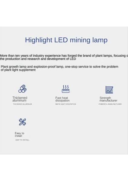 Madencilik Ticari Endüstri Pazarı Depo Garaj Endüstriyel Atölye Için 200W 3500K Sıcak Beyaz Işık LED Işık (Yurt Dışından) modelleri